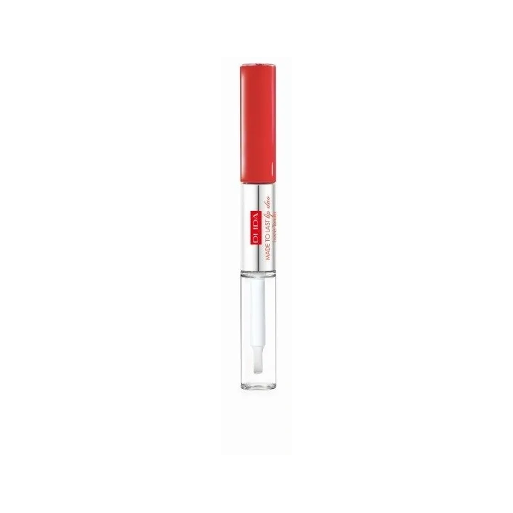PUPA Made To Last Lip Duo Liquid Lip Colour & Topcoat 001 2x4ml
