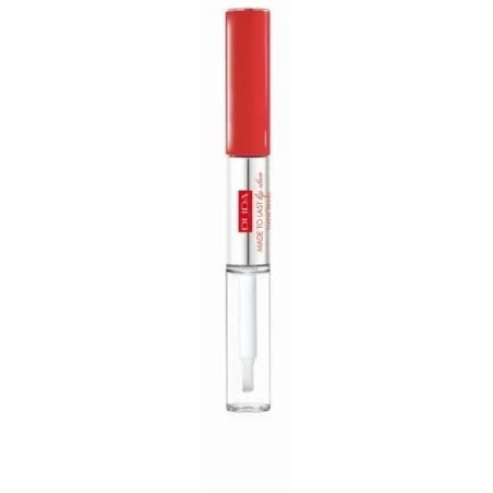 PUPA Made To Last Lip Duo Liquid Lip Colour & Topcoat 001 2x4ml