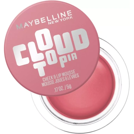 MAYBELLINE Cloudtopia Cheek&Lip Mousse mus do ust i policzków 08 Enchanted Mauve 5g