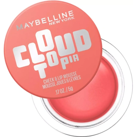 MAYBELLINE Cloudtopia Cheek&Lip Mousse mus do ust i policzków 05 Coral Illusion 5g