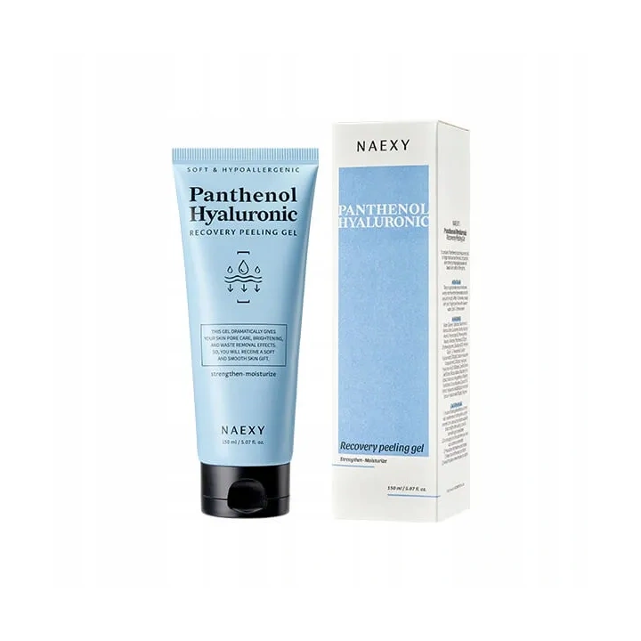 NAEXY Panthenol Hyaluronic peelingujący żel do twarzy Recovery Peeling Gel 150ml 