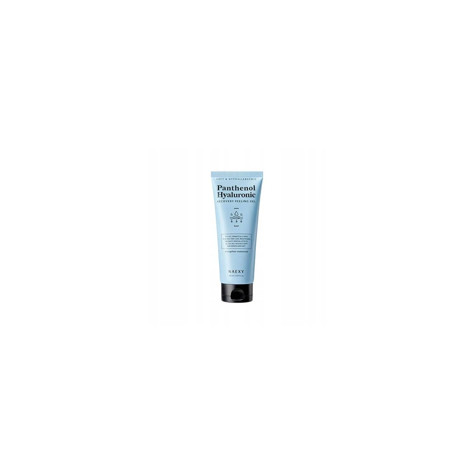 NAEXY Panthenol Hyaluronic peelingujący żel do twarzy Recovery Peeling Gel 150ml 