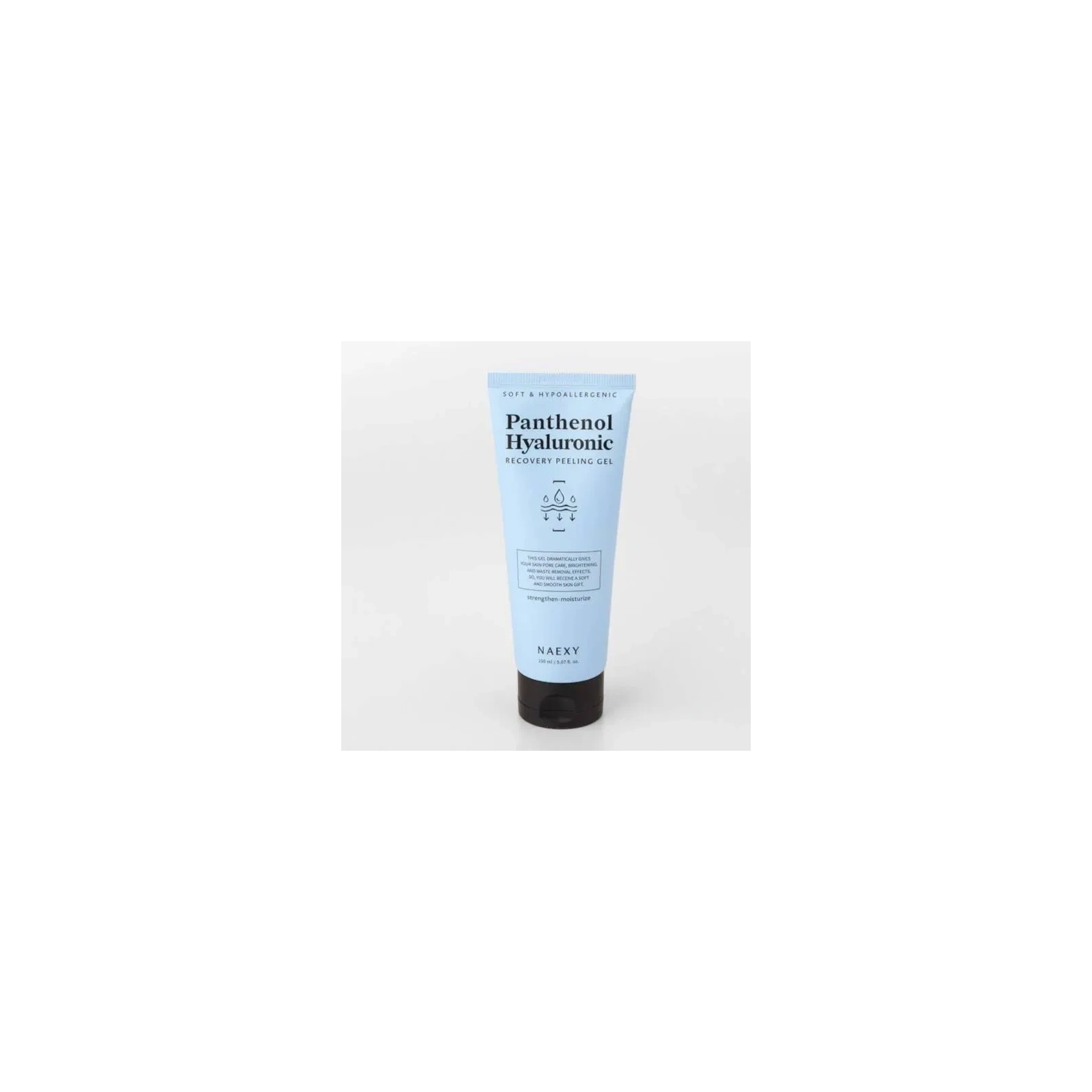 NAEXY Panthenol Hyaluronic peelingujący żel do twarzy Recovery Peeling Gel 150ml 