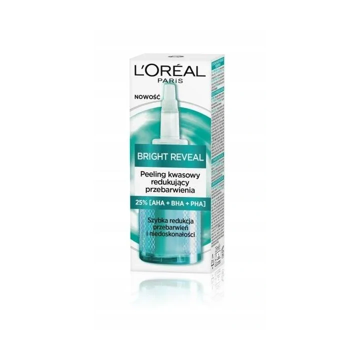 LOREAL Bright Reveal peeling kwasowy redukujący przebarwienia 25ml 