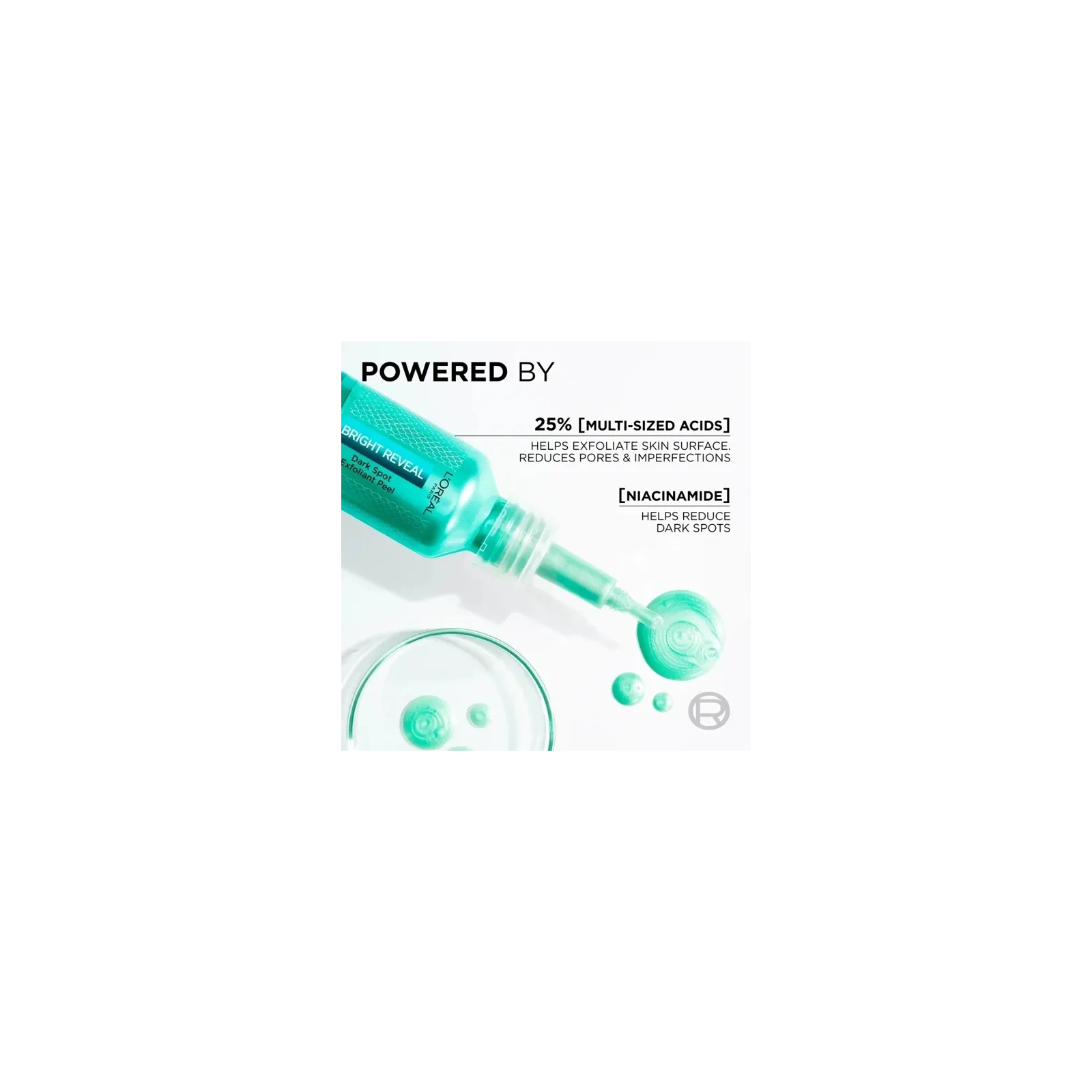 LOREAL Bright Reveal peeling kwasowy redukujący przebarwienia 25ml 