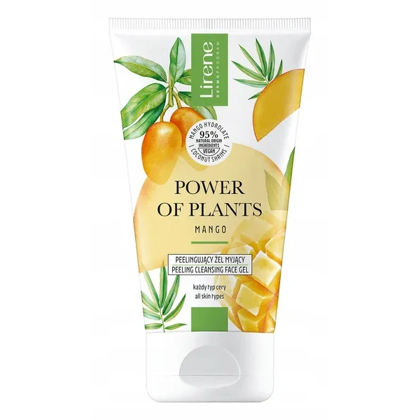 LIRENE Power Of Plants Mango peelingujący żel myjący 150ml 