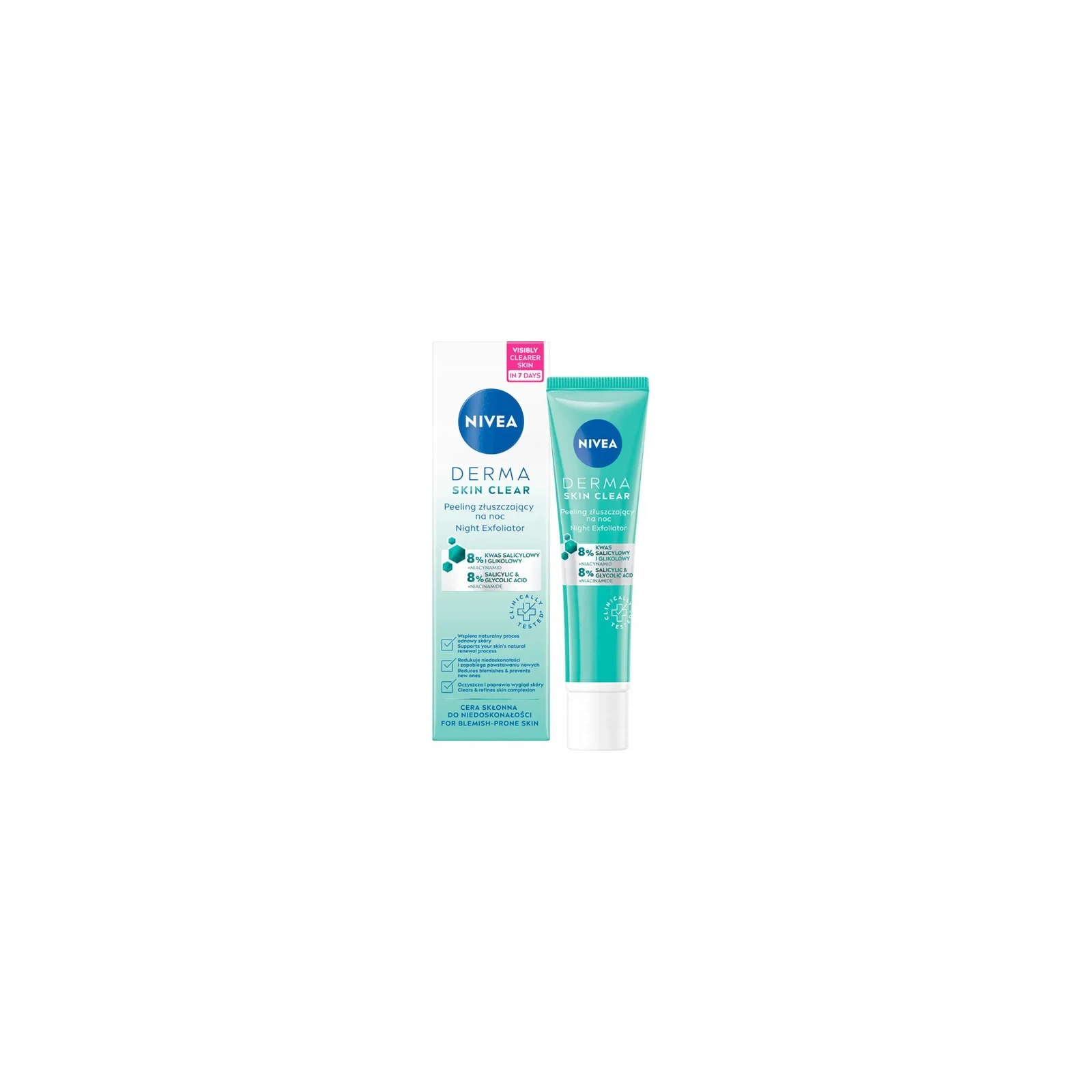 NIVEA V Derma Skin Clear Peeling złuszczający