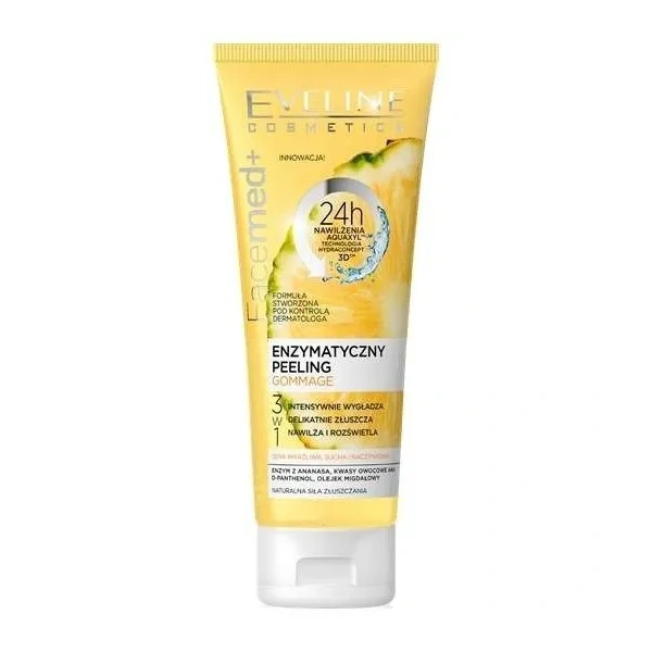 EVELINE Facemed+ peeling enzymatyczny 3w1 Ananas 50ml