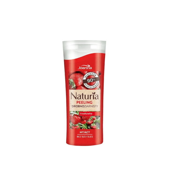 NATURIA Peeling myjący Truskawka 100g