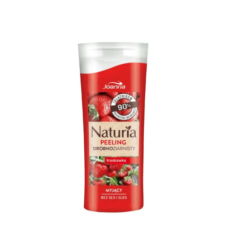 NATURIA Peeling myjący Truskawka 100g