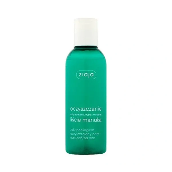 ZIAJA Liście Manuka Oczyszczanie żel z peelingiem oczyszczjący 200ml