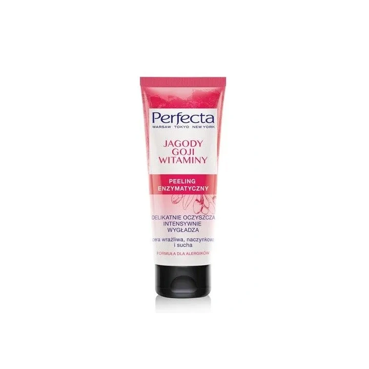 DAX Perfecta Jagody Goji Witaminy peeling enzymatyczny dla alergików 75ml