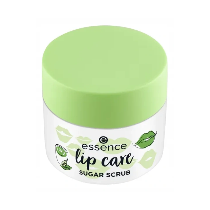 ESSENCE Lip Care Sugar Scrub peeling do ust 02 Matcha Latte 9g