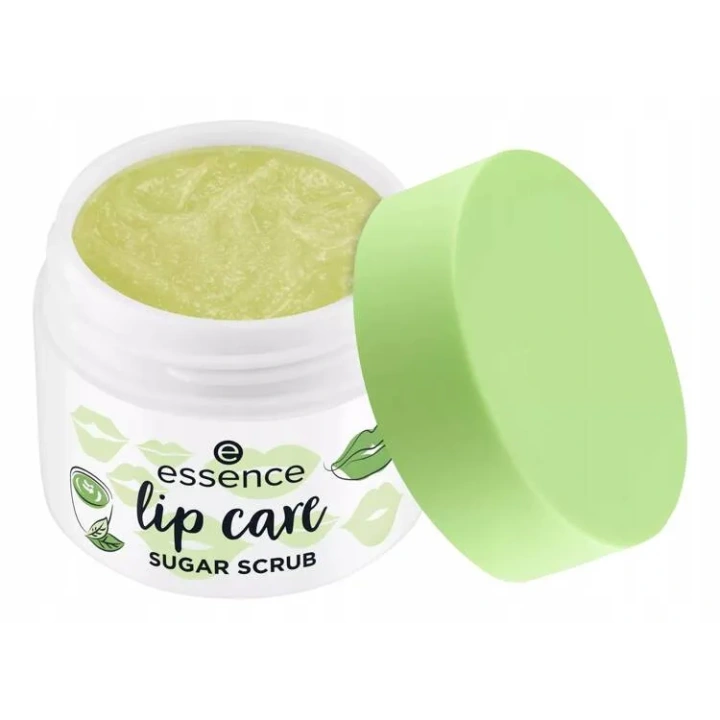 ESSENCE Lip Care Sugar Scrub peeling do ust 02 Matcha Latte 9g
