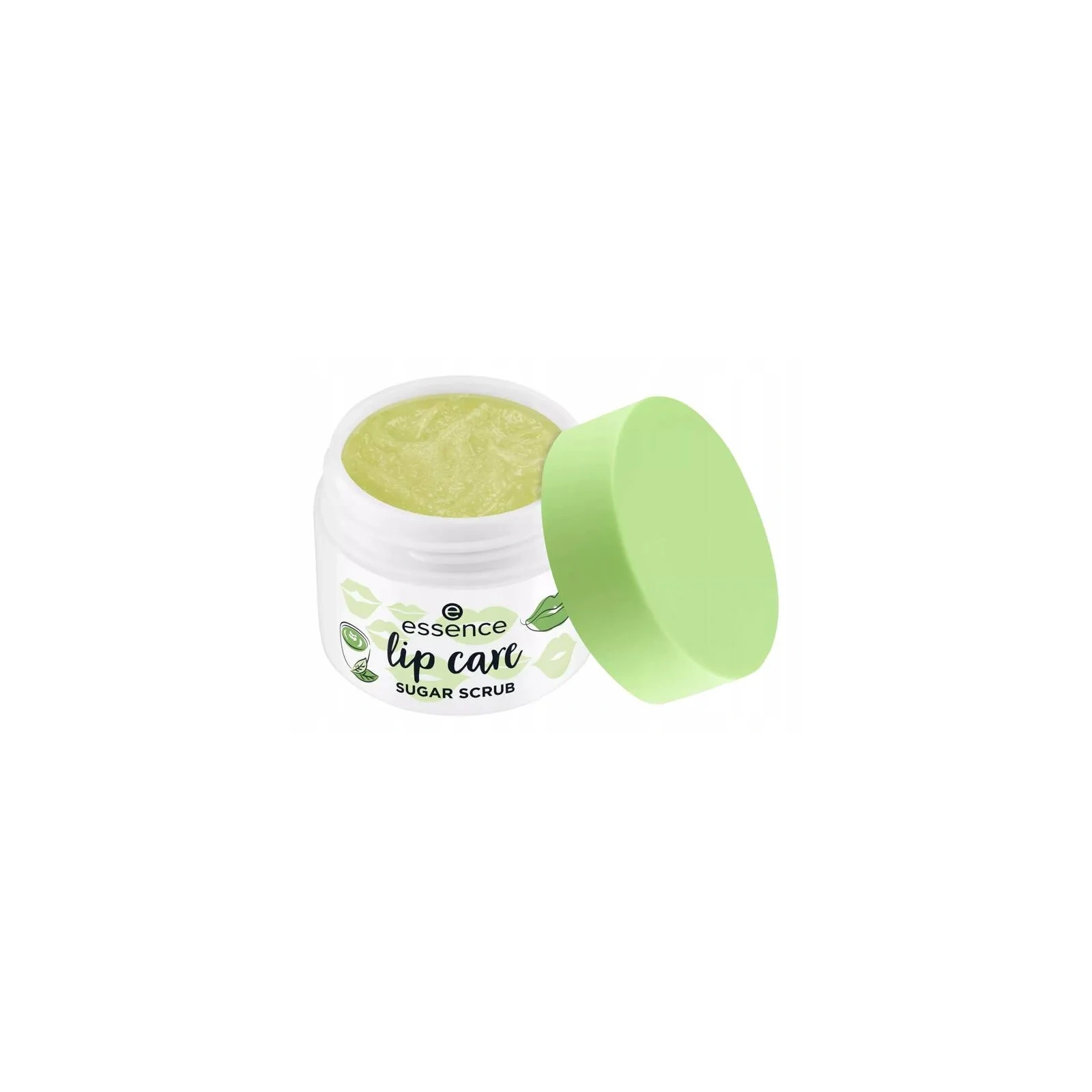 ESSENCE Lip Care Sugar Scrub peeling do ust 02 Matcha Latte 9g