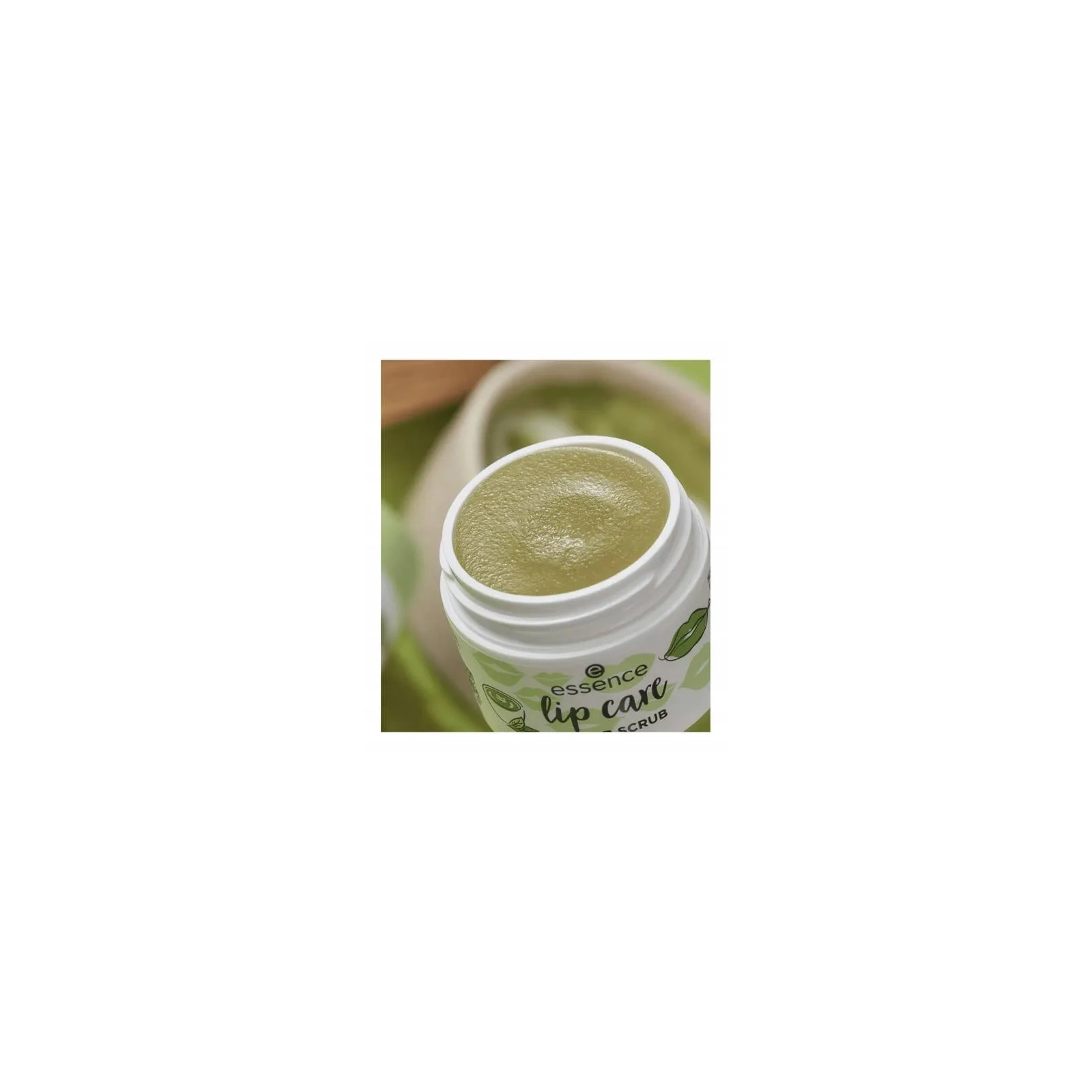 ESSENCE Lip Care Sugar Scrub peeling do ust 02 Matcha Latte 9g
