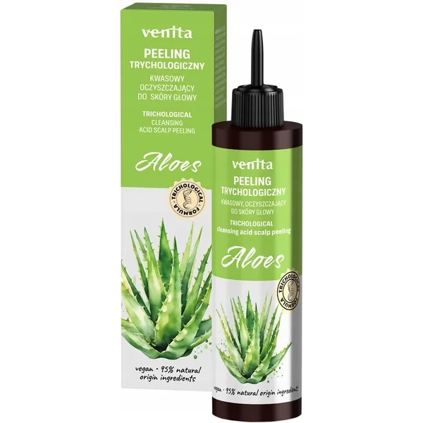 Venita VENITA Trichological peeling do skóry głowy kwasowy Aloes 100ml
