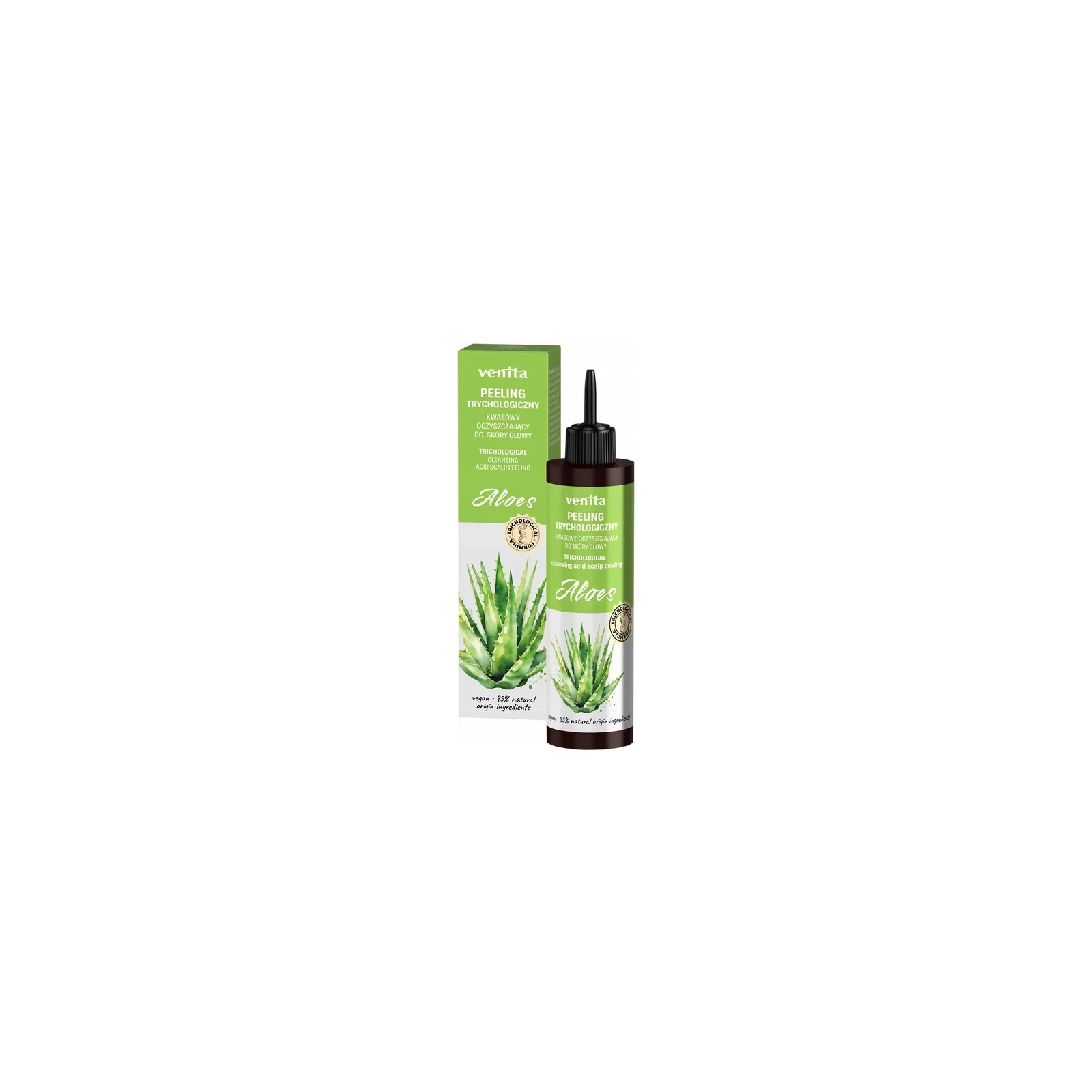 VENITA Trichological peeling do skóry głowy kwasowy Aloes 100ml
