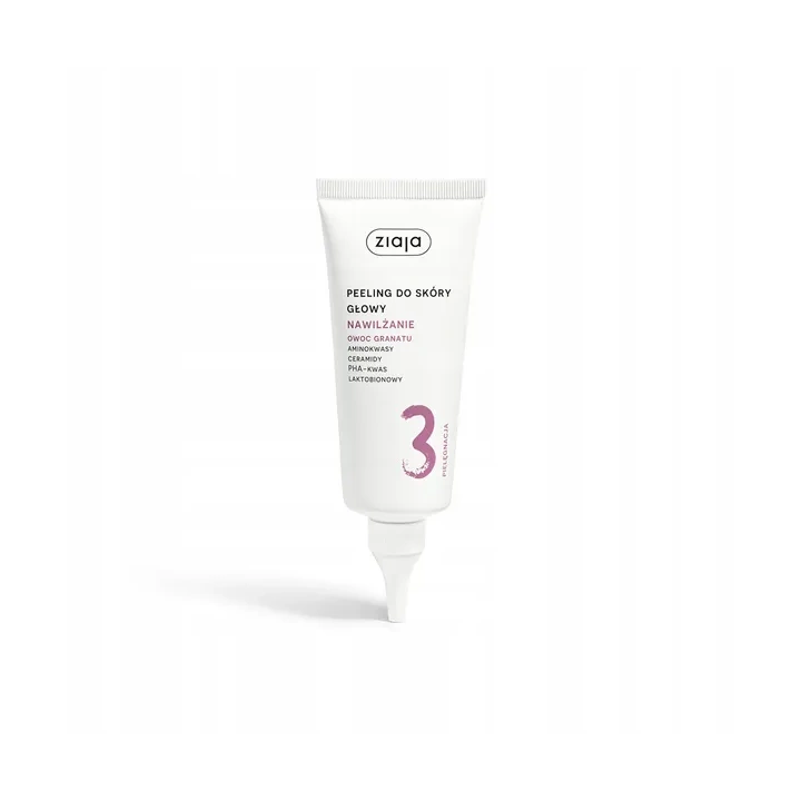 ZIAJA Owoc Granatu peeling do skóry głowy 3 Nawilżanie 100ml 