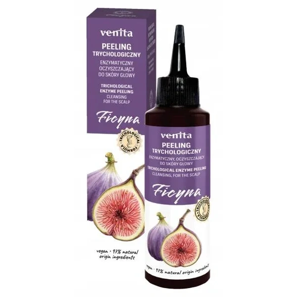 Venita VENITA Trichological peeling do skóry głowy enzymatyczny Ficyna 100ml — Składniki i ocena