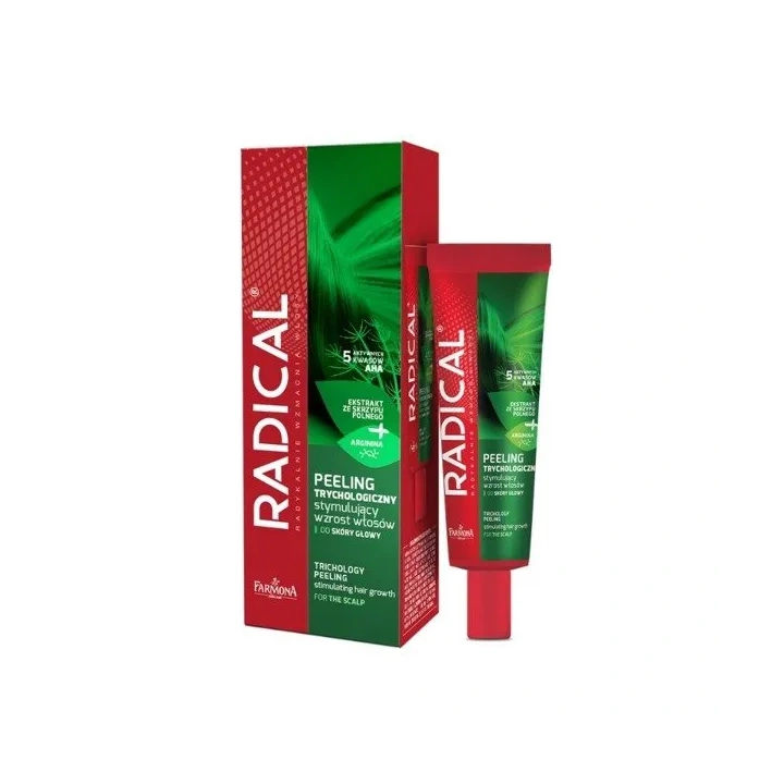 FARMONA Radical peeling trychologiczny do skóry głowy Skrzyp Polny i Arginina 75ml