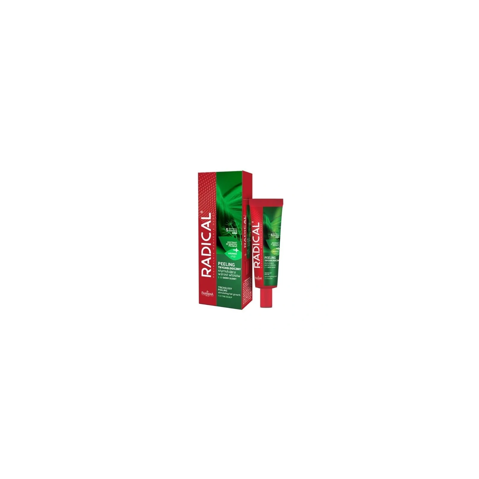 FARMONA Radical peeling trychologiczny do skóry głowy Skrzyp Polny i Arginina 75ml