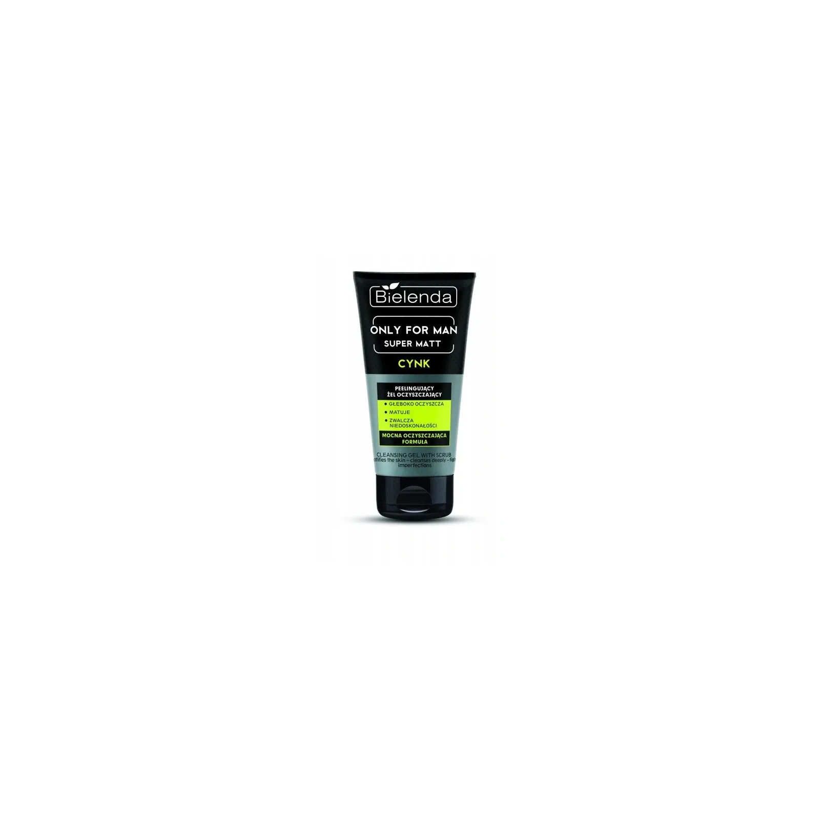 BIELENDA Only For Man Super Matt peelingujący żel Oczyszczający 150g