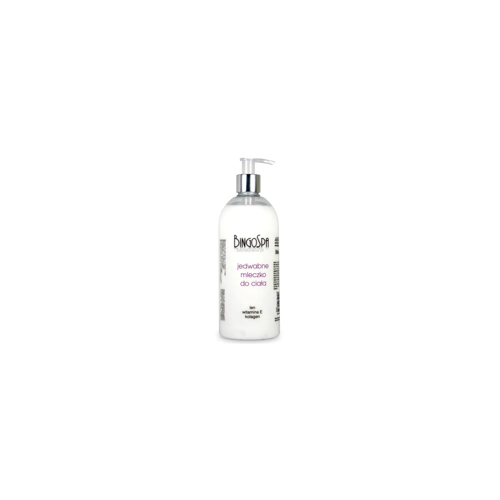 BINGOSPA Jedwabne mleczko do ciała Witamina E 500ml