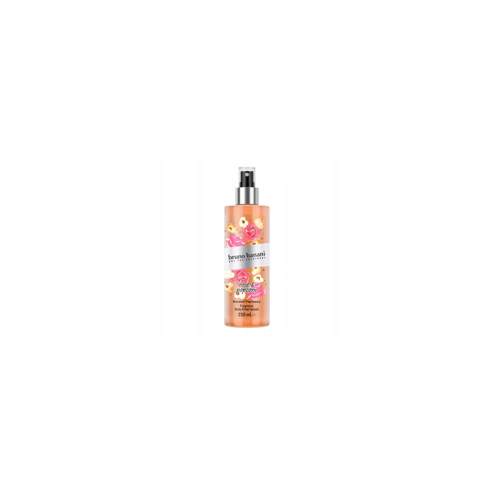 BRUNO BANANI mgiełka do ciała i włosów Sweet Fantasy Rose & Popcorn 250ml