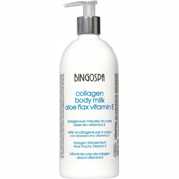 BINGOSPA kolagenowe mleczko do ciała Aloes 500ml