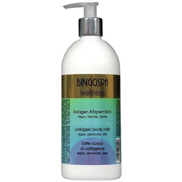 BINGOSPA Kolagenowe mleczko do ciała z Algą 500ml