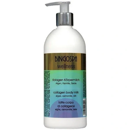 BINGOSPA Kolagenowe mleczko do ciała z Algą 500ml