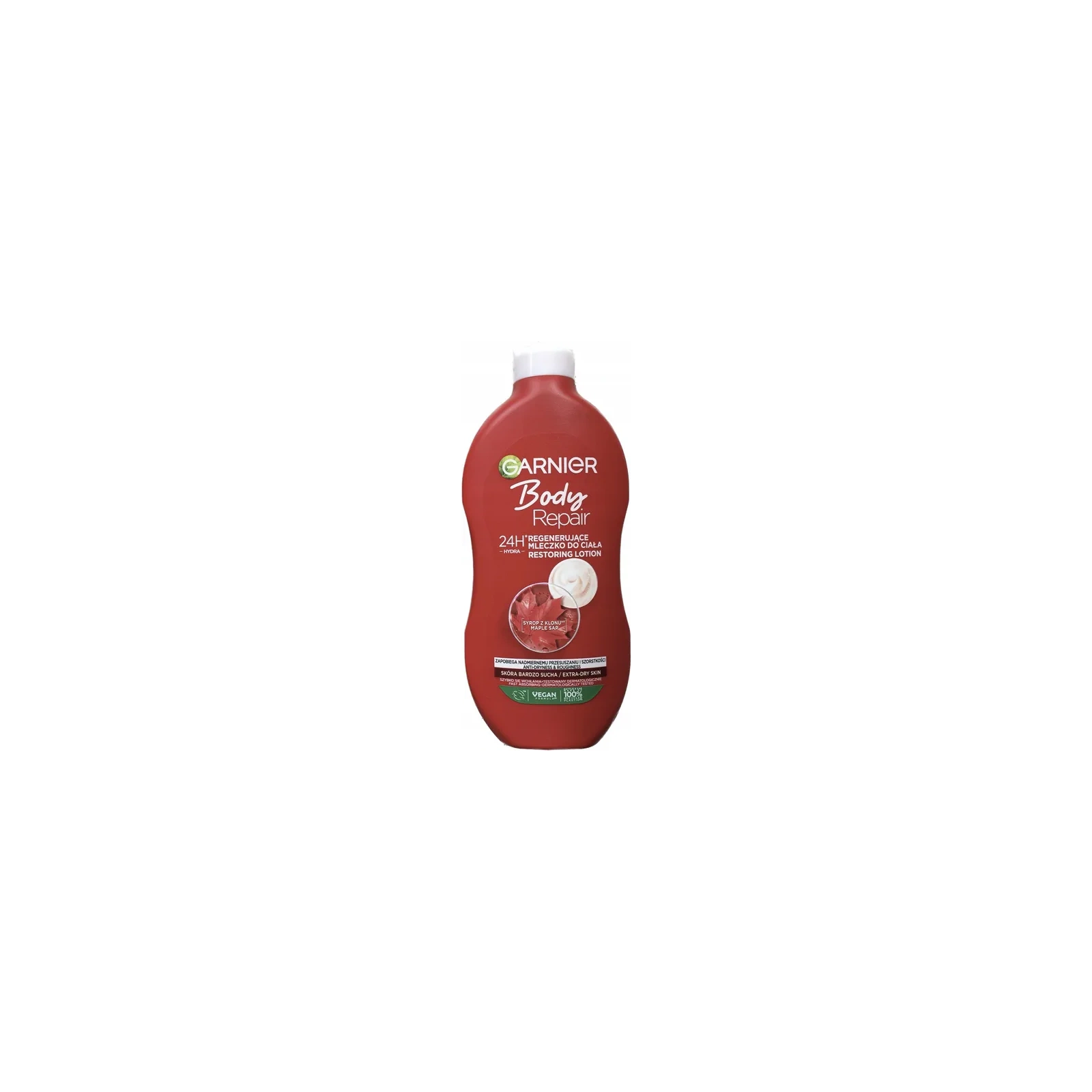 GARNIER Body Repair mleczko do ciała regenerujące z Syropem z Klonu 400ml