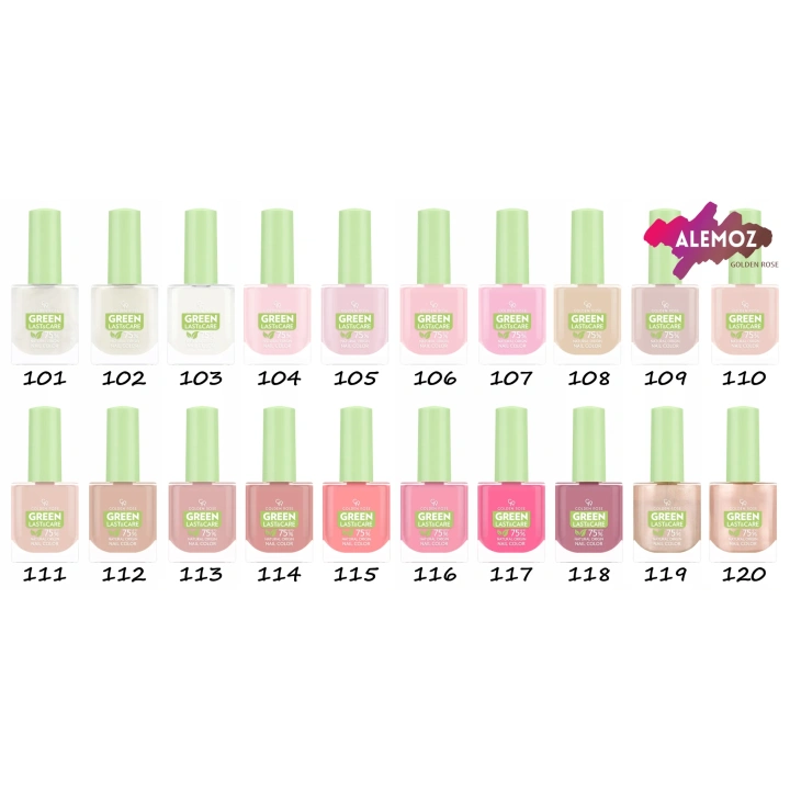 GOLDEN ROSE Green lakier do paznokci 174 10,2ml