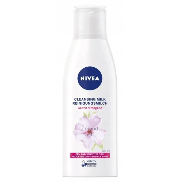 NIVEA Mleczko oczyszczające do cery suchej i wrażliwej 200ml
