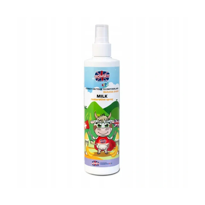 RONNEY Kids On Tour To Switzerland mleczko do włosów w sprayu 285ml