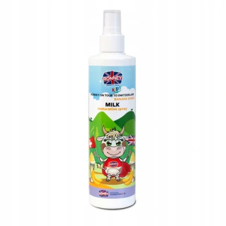 RONNEY Kids On Tour To Switzerland mleczko do włosów w sprayu 285ml