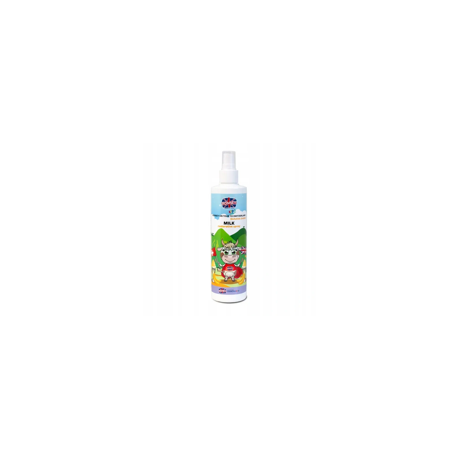 RONNEY Kids On Tour To Switzerland mleczko do włosów w sprayu 285ml