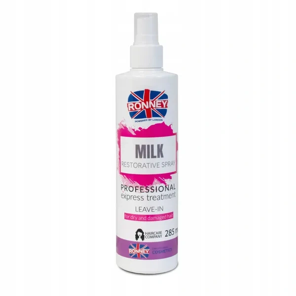 Ronney RONNEY Express Treatment Milk Restorative mleczko do włosów w sprayu 285ml — Składniki i ocena