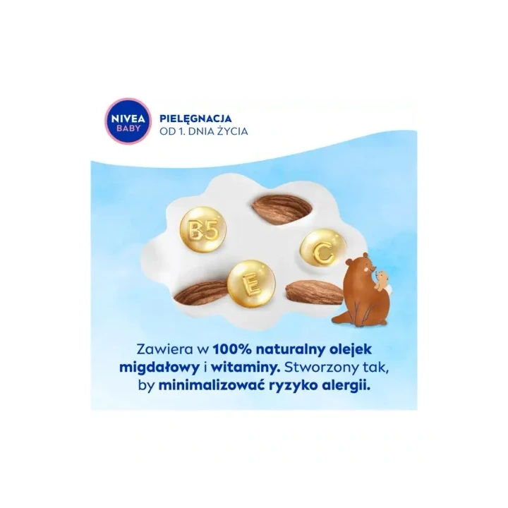NIVEA Baby Nowa Formuła mleczko do ciała nawilżające Delikatna Pielęgnacja 500ml