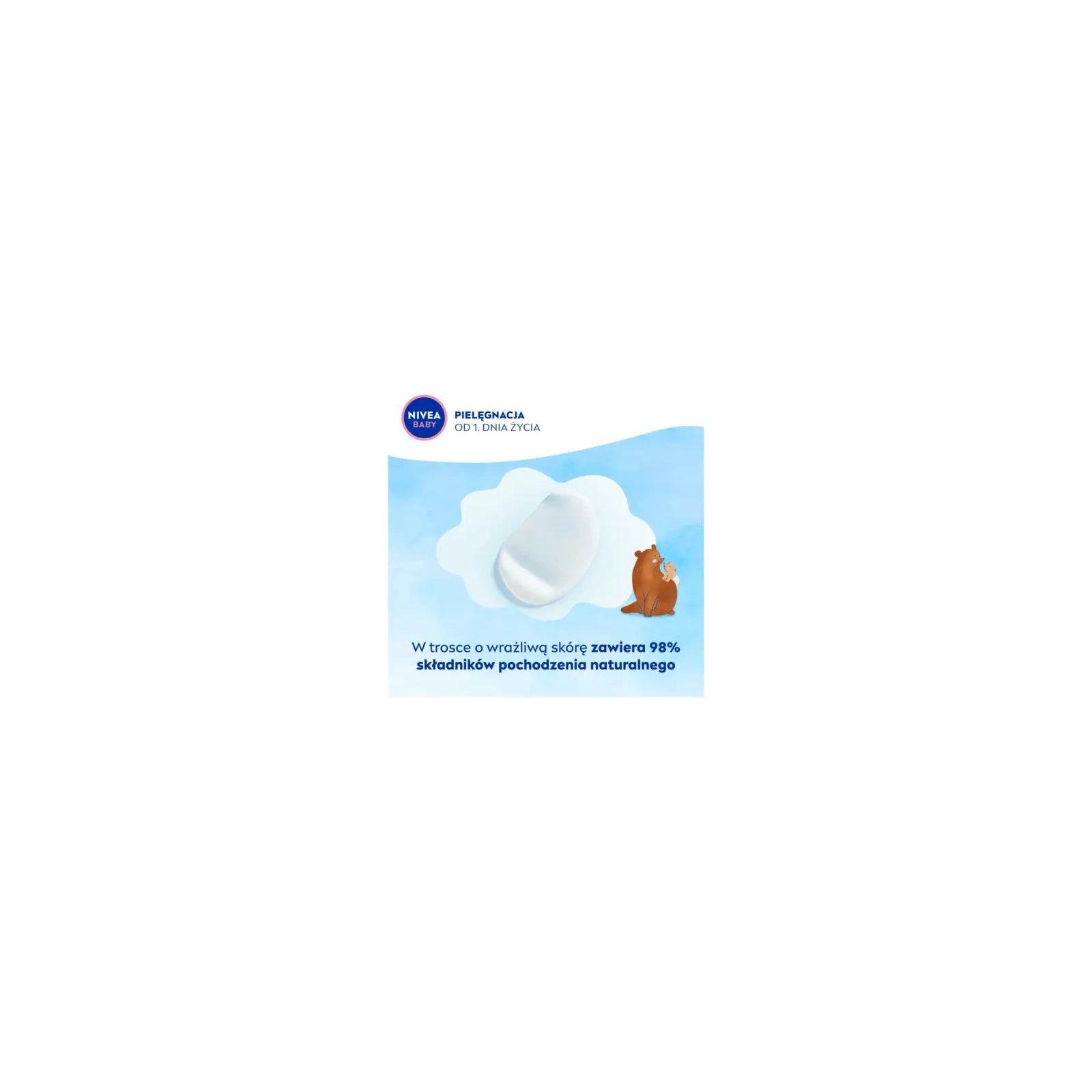 NIVEA Baby Nowa Formuła mleczko do ciała nawilżające Delikatna Pielęgnacja 500ml