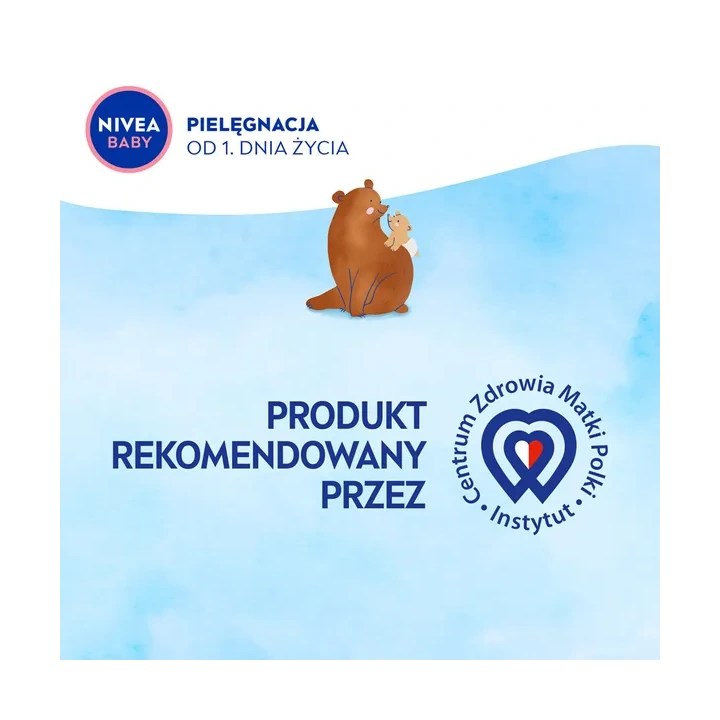 NIVEA Baby Nowa Formuła mleczko do ciała nawilżające Delikatna Pielęgnacja 500ml