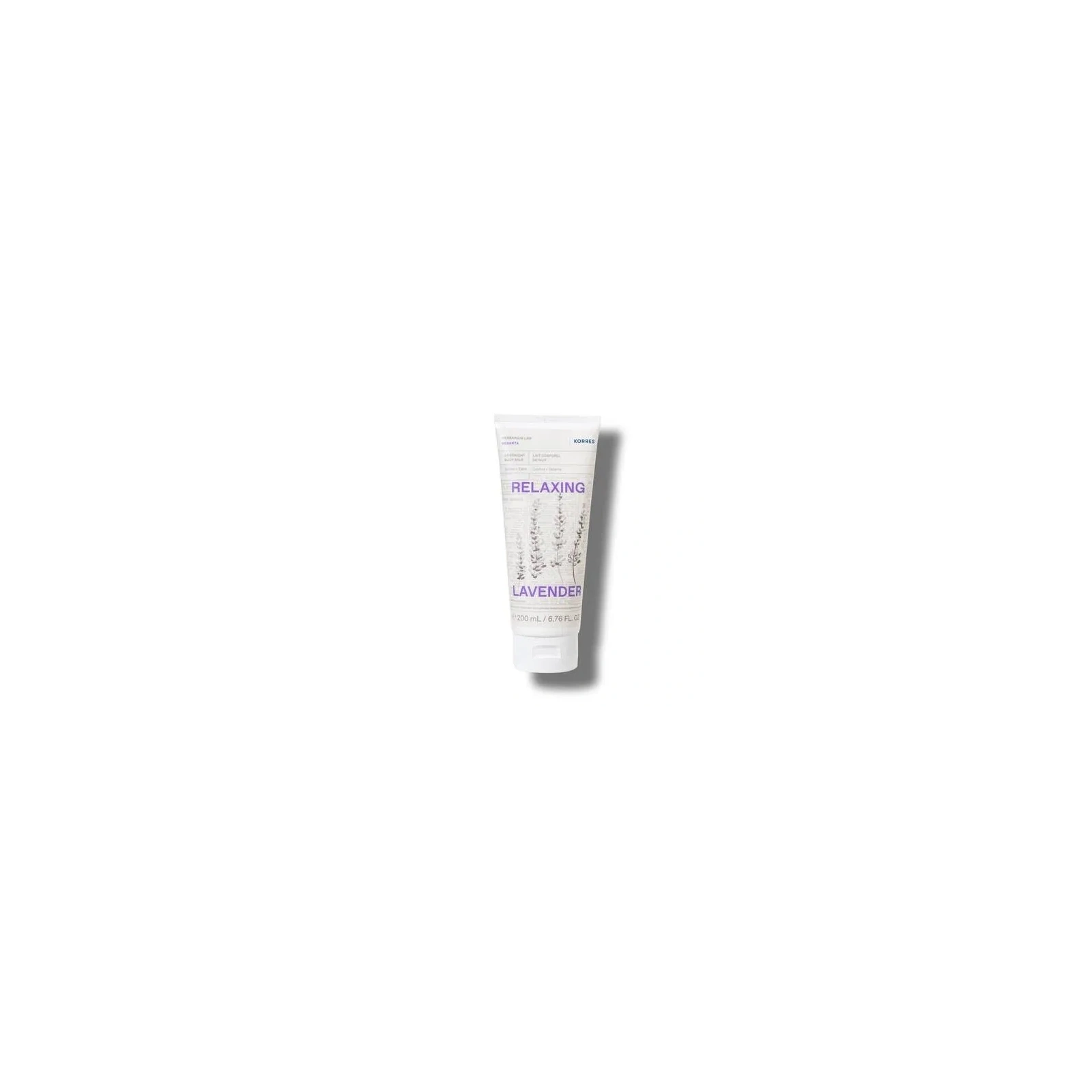 KORRES Herbarium Lab mleczko do ciała Relaxing Lavender 200ml 