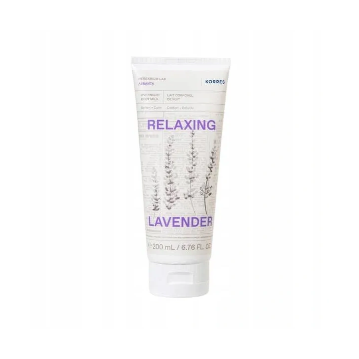 KORRES Herbarium Lab mleczko do ciała Relaxing Lavender 200ml 