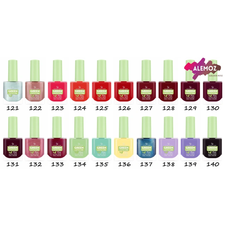 GOLDEN ROSE Green lakier do paznokci 174 10,2ml