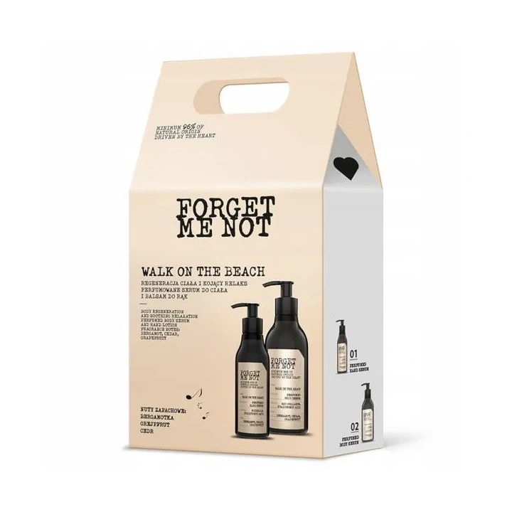 FARMONA Forget Me Not zestaw (body serum + hand serum) Walk on The Beach 