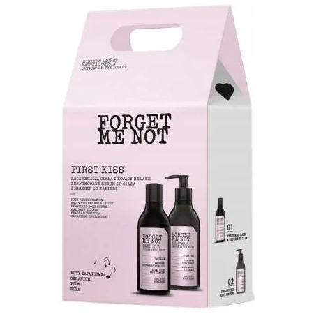FARMONA Forget Me Not zestaw (shower + body serum) First Kiss 