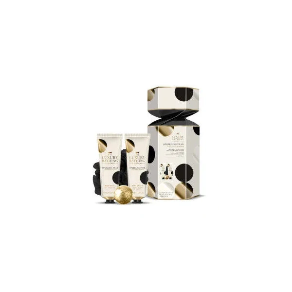 THE LUXURY BATHING Sparking Pear & Nectarine Blossom zestaw prezentowy Dazzling 