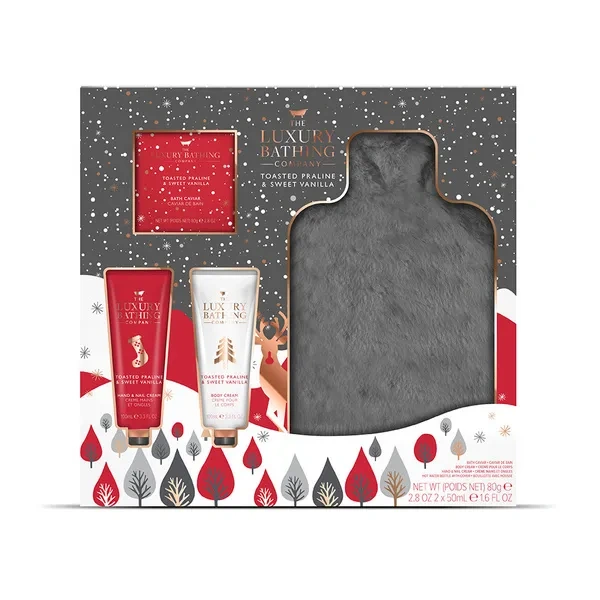 THE LUXURY BATHING Toasted Praline & Sweet Vanilla zestaw prezentowy Snuggly