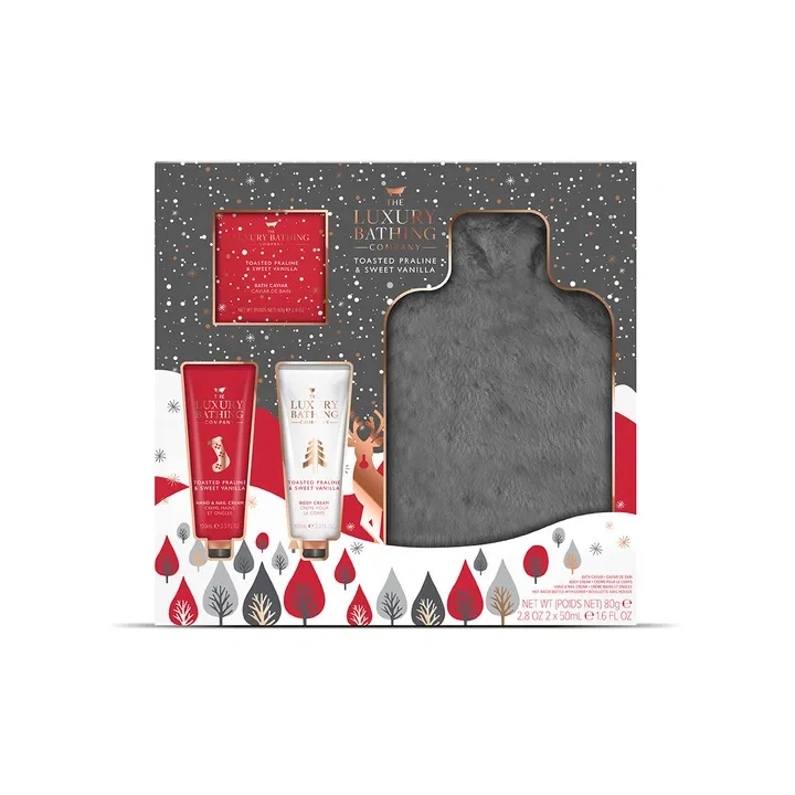 THE LUXURY BATHING Toasted Praline & Sweet Vanilla zestaw prezentowy Snuggly